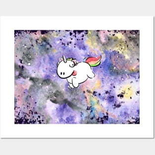 Space Unicorn Posters and Art